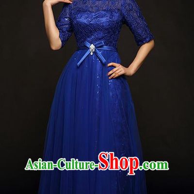 Traditional Chinese Classic Stage Performance Chorus Modern Dance Costumes Dress, Chorus Competition Costume, Compere Costumes for Women