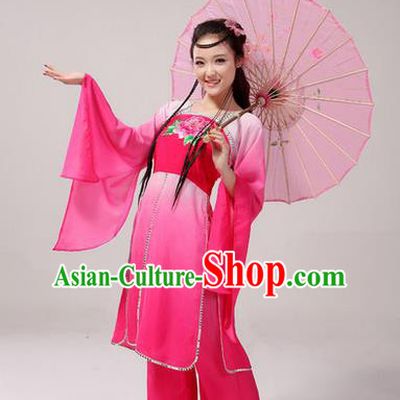 Traditional Chinese Classical Yangko Dance Dress, Yangge Fan Dancing Costume Umbrella Dance Suits, Folk Dance Yangko Costume for Women