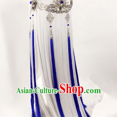 Traditional Chinese Ancient Jewelry Accessories, Ancient Chinese Imperial Princess Headwear Wedding Long Tassels Hair Step Shake, China Wedding Bride Hairpin for Women