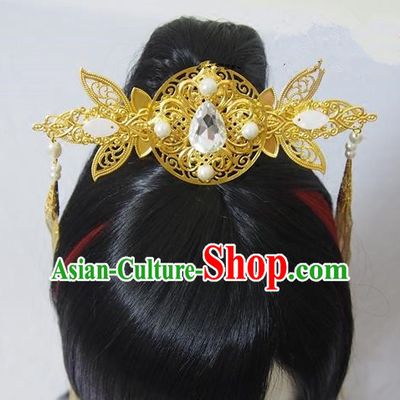 Traditional Chinese Ancient Jewelry Accessories, Ancient Chinese Imperial Princess Wedding Hair Step Shake, China Wedding Bride Hairpin for Women