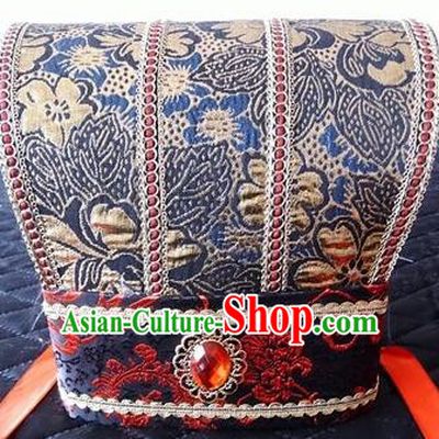 Ancient Chinese Play Property Head Wear Chinese Traditional Style Emperor Hat Officials Tiara