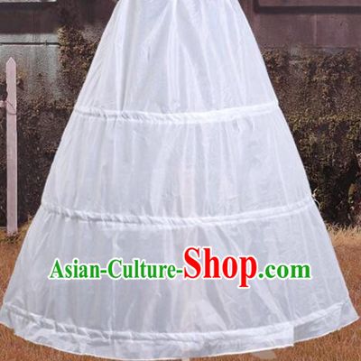 Wedding Crinoline For Bride Band Bubble Skirt Steel Circle Support Inner skirt for Full Dress