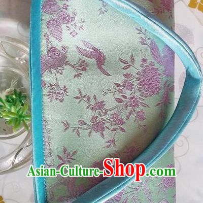 Purse Women Handbag Chinese Traditional Style Rectangle Min Guo Lady Stage Play Property