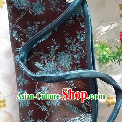 Purse Women Handbag Chinese Traditional Style Rectangle Min Guo Lady Stage Play Property