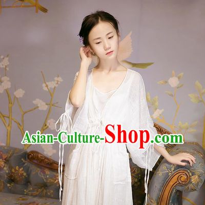 Traditional Classic Women Clothing, Traditional Classic Elegant Yarn Brought Restoring Boat Neck Even Garment Long Skirt