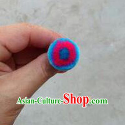 Peking Opera Head Wear Pompoms Accessories Pendant 4.5cm Multiple Colors