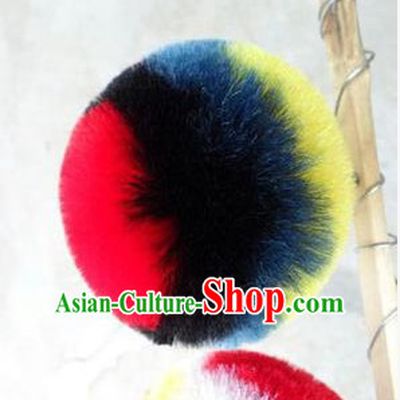 Peking Opera Head Wear Pompoms Accessories Pendant 8.5cm Multiple Colors