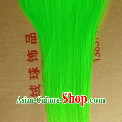 Lion Dance Accessory Dragon Dance Falsie Artificial Whiskers for Peking Opera Green