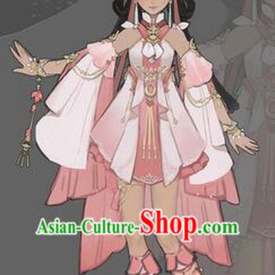 Chinese Cos Fairy Costume Garment for Girl Dress Costumes Dress Adults Cosplay Japanese Korean Asian King Clothing