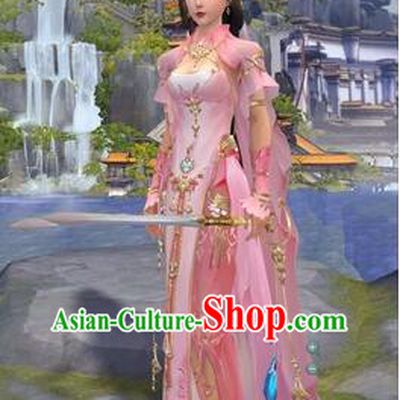 Chinese Cos Fairy Costume Garment Dress Costumes Dress Adults Cosplay Asian King Clothing