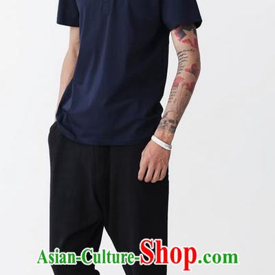 Traditional Chinese Linen Tang Suit Men Trousers, Chinese Ancient Costumes Linen Pants for Men