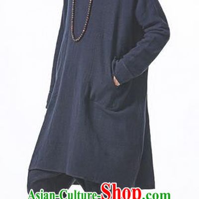 Traditional Chinese Linen Tang Suit Men Costumes, Hanfu Men Suits, Chinese Ancient Linen Coat Hanfu Zen Suit Dust Coat for Men