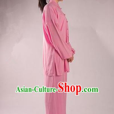 Top Noil Poplin Kung Fu Costume Martial Arts Kung Fu Training Uniform Gongfu Shaolin Wushu Clothing Tai Chi Taiji Teacher Suits Uniforms for Women