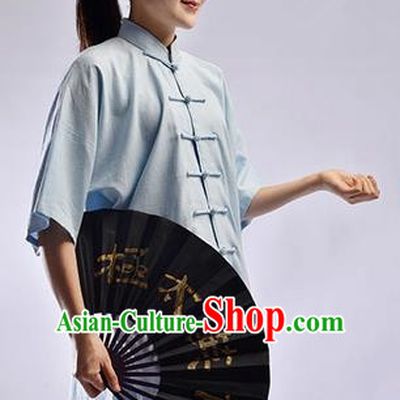 Top Linen Kung Fu Costume Martial Arts Kung Fu Training Uniform Gongfu Shaolin Wushu Clothing Tai Chi Taiji Teacher Suits Uniforms for Women