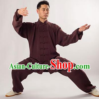 Traditional Chinese Top Silk Kung Fu Costume Martial Arts Kung Fu Training Uniform Tang Suit Gongfu Shaolin Wushu Clothing Tai Chi Taiji Teacher Mulberry Silk Suits Uniforms for Men