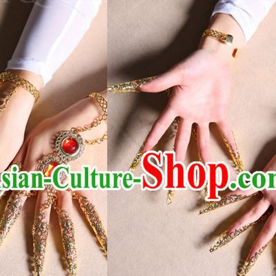 Chinese Classical Dance Finger Nails Accessories