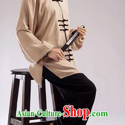 Traditional Chinese Linen Kung Fu Costume Martial Arts Kung Fu Training Uniform Tang Suit Gongfu Shaolin Wushu Clothing Tai Chi Taiji Teacher Suits Uniforms for Women
