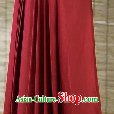 Traditional Chinese Ming Dynasty Young Lady Embroidered Costume Red Skirt, Asian China Ancient Hanfu Horse-face Skirt for Women