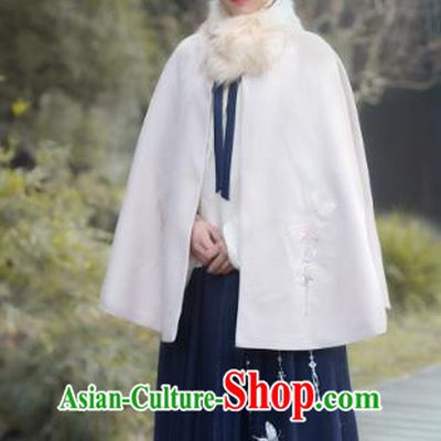 Traditional Chinese Ming Dynasty Young Lady Embroidered Butterfly Costume Navy Skirt, Asian China Ancient Hanfu Dress for Women