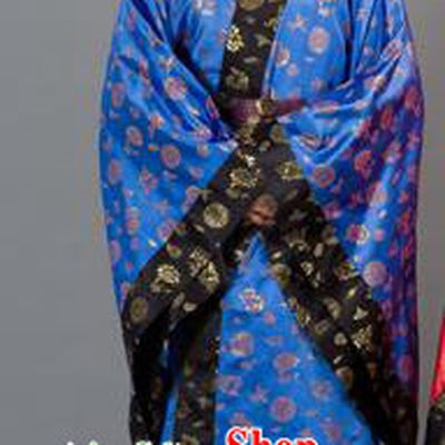 Traditional Korean Costumes Bridegroom Formal Attire Ceremonial Blue Cloth, Asian Korea Emperor Hanbok Embroidered Clothing for Men