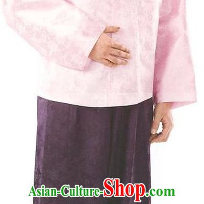 Traditional Korean Costumes Bridegroom Formal Attire Ceremonial Cloth, Asian Korea Hanbok Embroidered Clothing for Men
