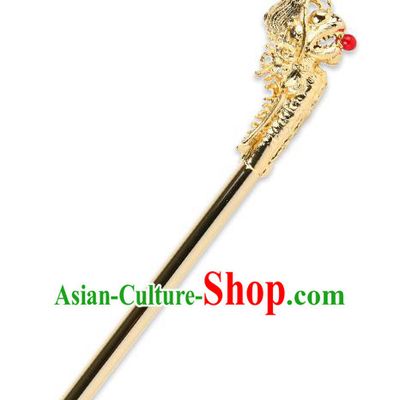 Traditional Korean Palace Lady Hair Accessories Hairpins, Asian Korea Hanbok Bride Headwear for Women