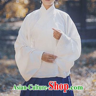 Traditional Chinese Ming Dynasty Nobility Lady Embroidered Silk Dress Costume, Asian China Ancient Hanfu Dress Clothing for Women