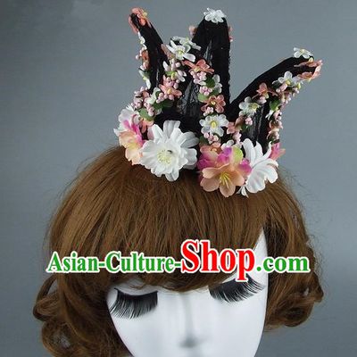 Top Grade Handmade Princess Hair Accessories Model Show Colorful Flowers Royal Crown, Baroque Style Bride Deluxe Headwear for Women