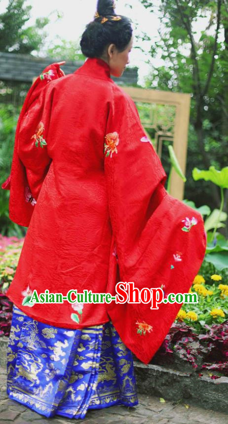 Ancient Chinese Costume Chinese Style Wedding Dress Tang Dynasty hanfu princess Clothing
