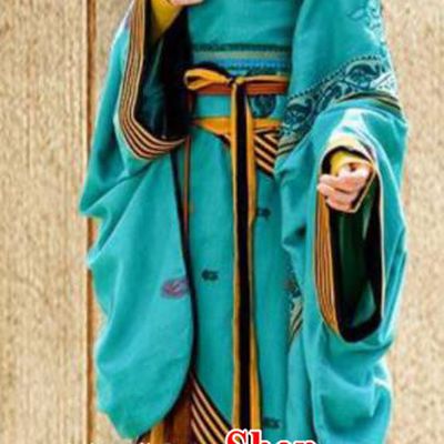 Traditional Chinese Han Dynasty Palace Lady Embroidered Costume, Asian China Ancient Imperial Empress Clothing for Women