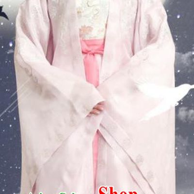 Asian China Northern and Southern Dynasties Princess Costume, Chinese Lost Love In Times Traditional Acient Fairy Embroidered Clothing