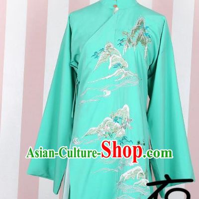 Asian China Ming Dynasty Palace Lady Costume Embroidered Green Blouse, Traditional Ancient Chinese Elegant Hanfu Princess Clothing for Women