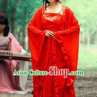 Asian China Ancient Tang Dynasty Palace Lady Costume, Traditional Chinese Hanfu Imperial Concubine Embroidered Dress Clothing for Women