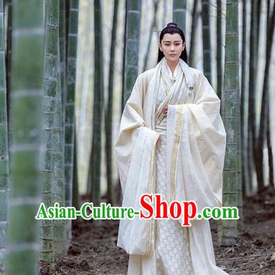 Traditional Chinese Ancient Nobility Childe Embroidered Costume, Huang Feng Prison China Northern and Southern Dynasties Swordsman Clothing