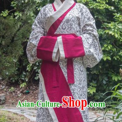 Traditional Ancient Chinese Imperial Princess Hanfu Costume, Asian China Han Dynasty Imperial Empress Curve Bottom Clothing for Women