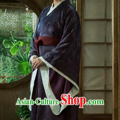 Ancient Chinese Tang Dynasty Housewife Clothing Complete Set for Women