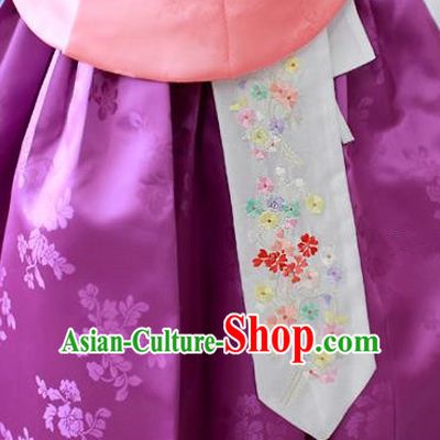 Traditional Korean Accessories Embroidered Waist Pendant, Asian Korean Fashion Wedding Tassel Waist Decorations for Women