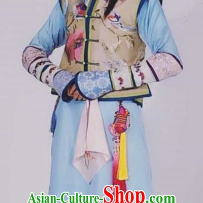 Traditional Chinese Qing Dynasty Princess Costume, China Ancient Manchu Lady Mandarin Embroidered Clothing for Women