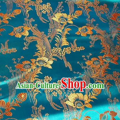 Asian Chinese Royal Palace Style Traditional Pattern Design Brocade Fabric Silk Fabric Chinese Fabric Asian Material