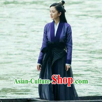 Traditional Chinese Ancinet Chivalrous Swordswomen Costume for Women