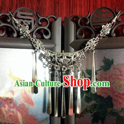 Traditional Chinese Ancient Classical Hair Accessories Forehead Ornament Hair Clasp Bride Step Shake Hairpins for Women