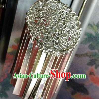 Traditional Chinese Ancient Classical Hair Accessories Tassel Hair Clip Step Shake Bride Hairpins for Women