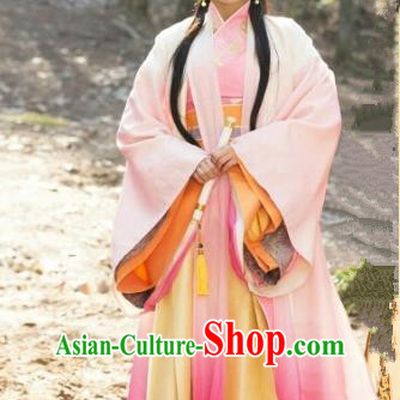 Traditional Chinese Tang Dynasty Nobility Lady Costume, Chinese Ancient Princess Embroidered Dress Clothing for Women