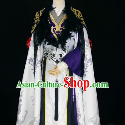 Fantasy Drama Prince Hanfu Costumes Complete Set for Men