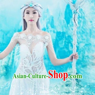Ice Fantasy Drama Princess Hanfu Costumes Complete Set for Women
