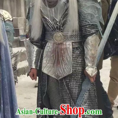 Ice Fantasy Prince Drama Costumes Complete Set for Men
