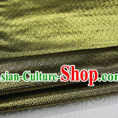 Chinese Traditional Royal Palace Pattern Mongolian Robe Mud Black Brocade Fabric, Chinese Ancient Emperor Costume Drapery Hanfu Tang Suit Material
