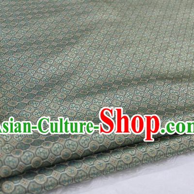 Chinese Traditional Ancient Costume Palace Pattern Mongolian Robe Grey Song Brocade Cheongsam Satin Fabric Hanfu Material