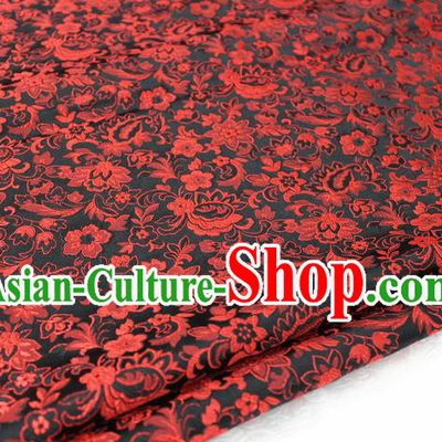 Chinese Traditional Ancient Costume Palace Pattern Cheongsam Brocade Tang Suit Satin Cheongsam Fabric Hanfu Material