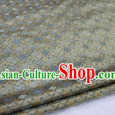 Chinese Traditional Ancient Costume Royal Palace Pattern Tang Suit Mongolian Robe Brocade Satin Fabric Hanfu Material